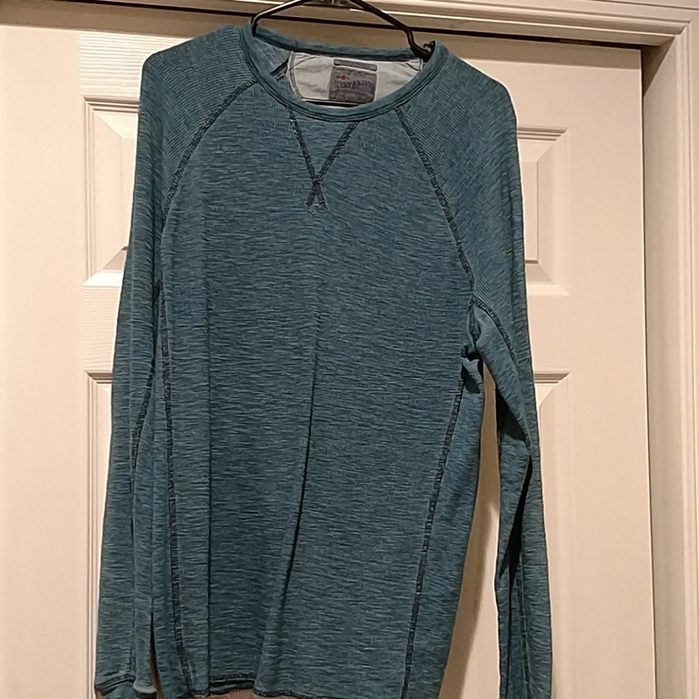Lucky Brand waffle long sleeved shirt